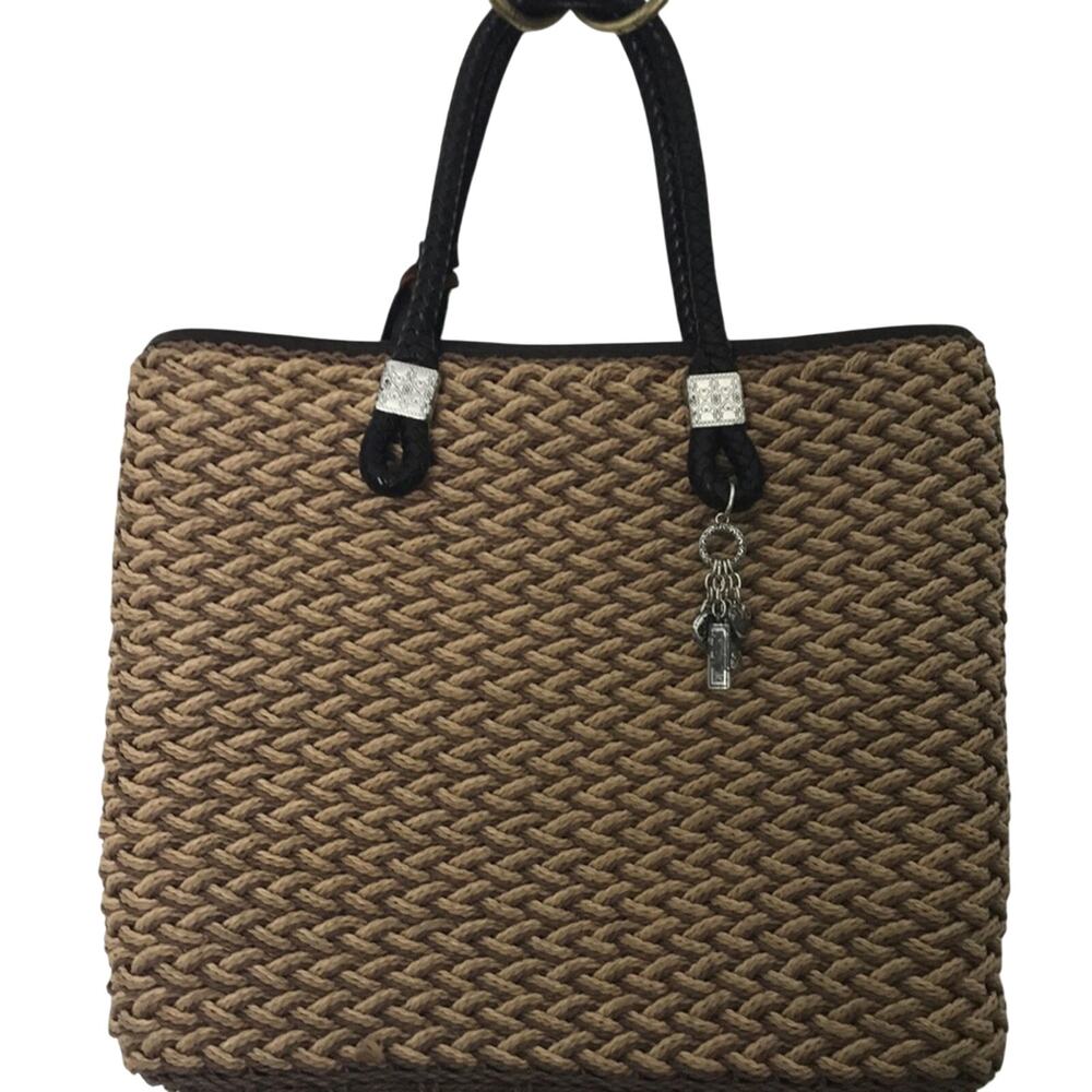 Vintage Woven Rope Brighton Purse